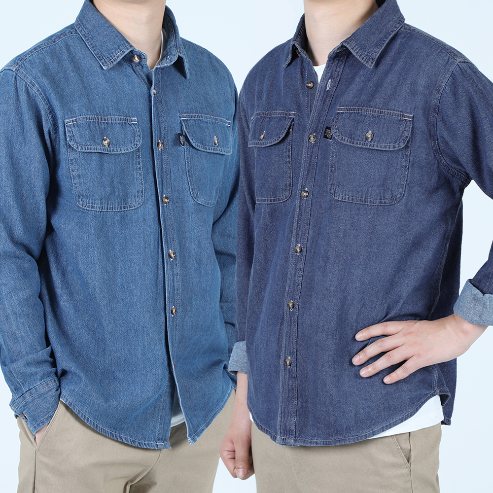 남자청남방, 빌리언즈, 데님셔츠, 가성비, 남친룩, 봄 코디, 가을 코디, 데일리룩, 워크셔츠, 셔켓