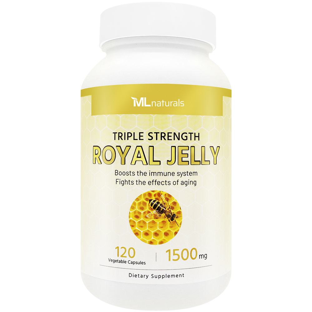 마이라이프내추럴스 로얄젤리 로열제리 1500mg 알약 120캡슐, 1개 - 메인 이미지