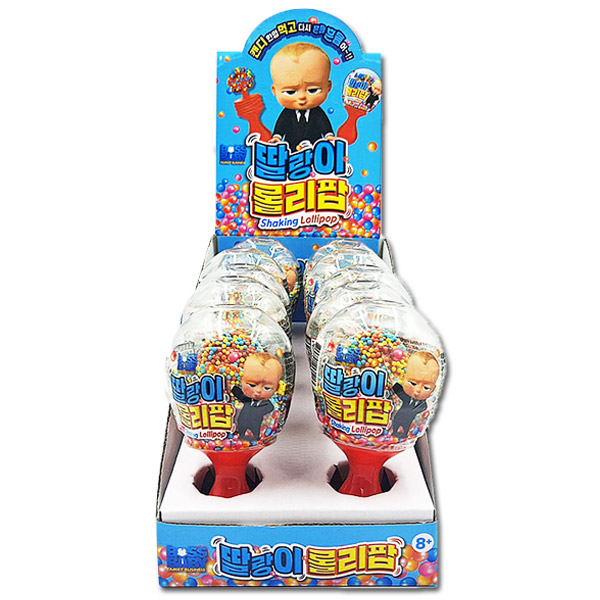 보스베이비 딸랑이 롤리팝 캔디 사탕 300g (10개입) - 상품 이미지