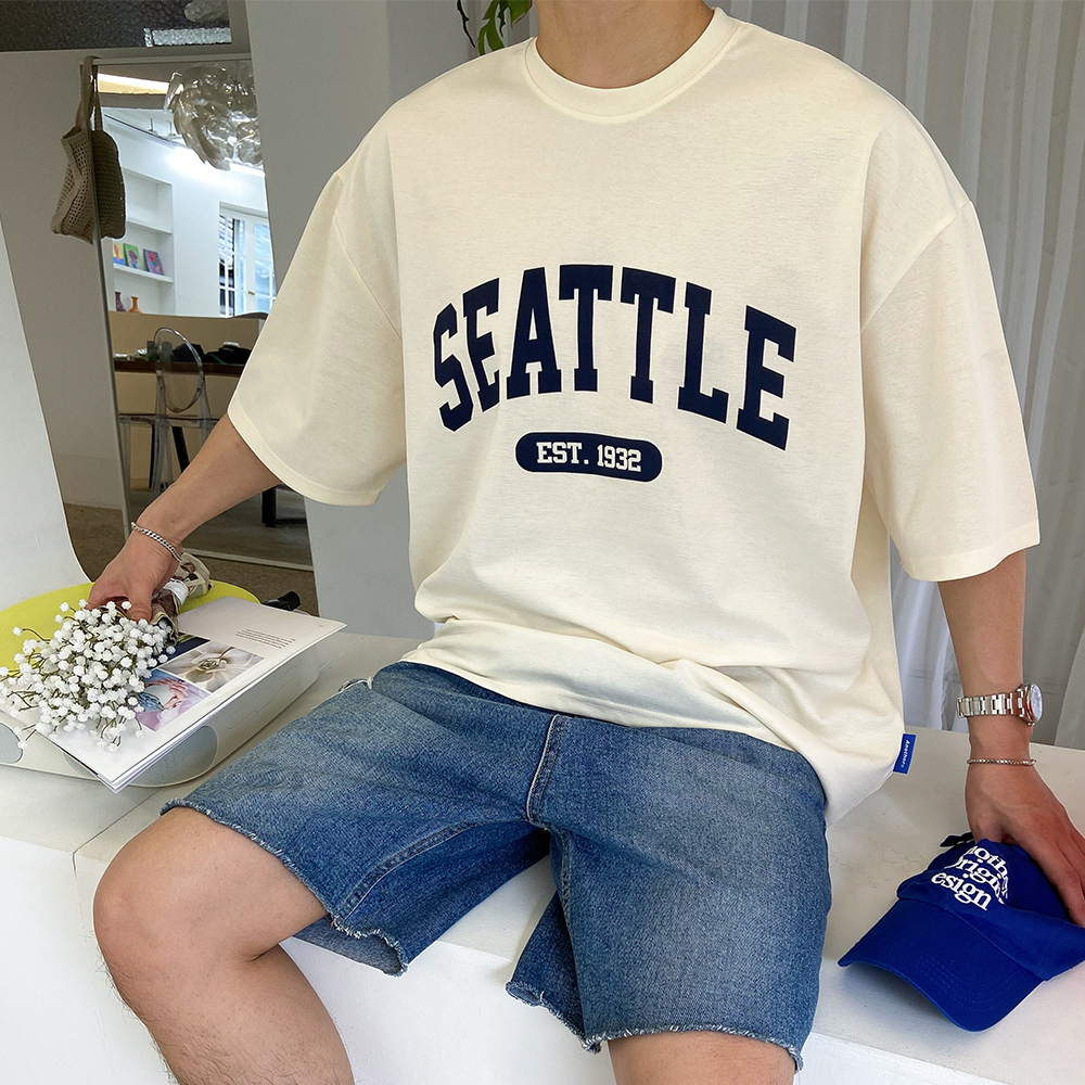 커플반팔티 분또반팔 아이스티셔츠 - 상세 이미지 2