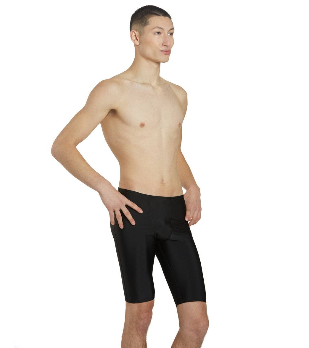 스피도 남성 에코 프로 LT 솔리드 재머 5부 수영복 Speedo Black - 상세 이미지 2