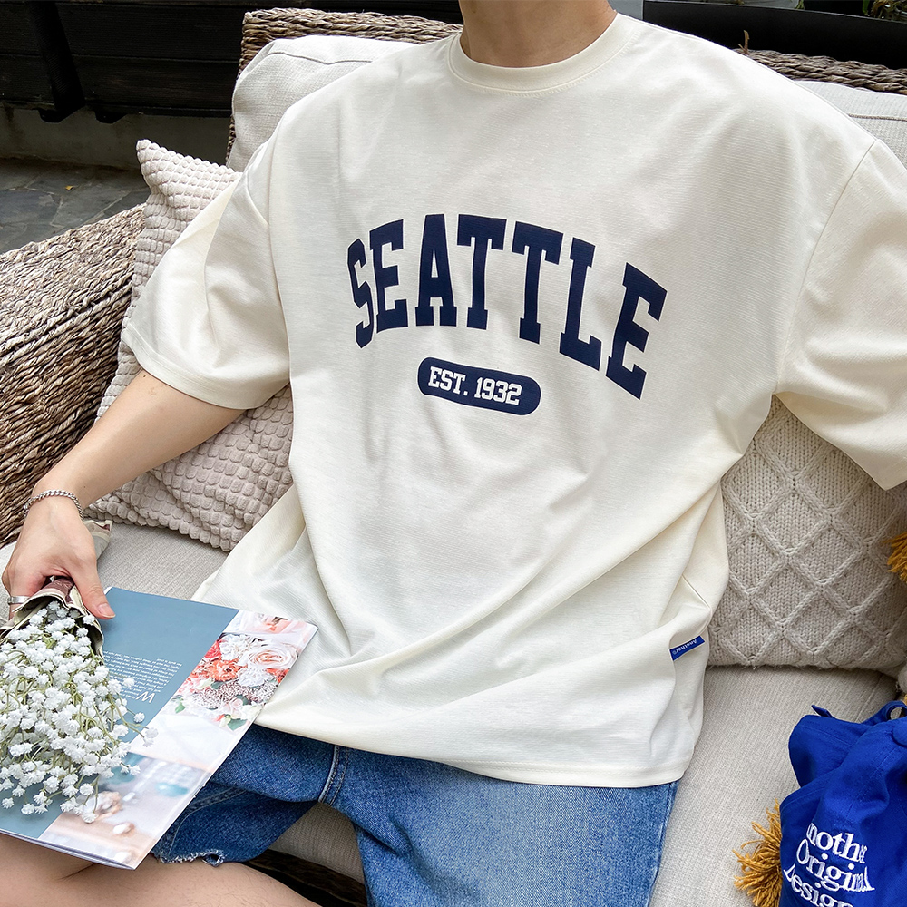 커플반팔티 분또반팔 아이스티셔츠 - 상세 이미지 4