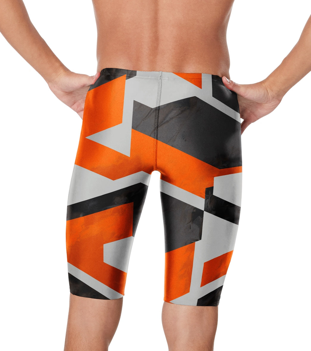 스피도 남성 글리머 재머 5부 수영복 Speedo Orange - 상세 이미지 3