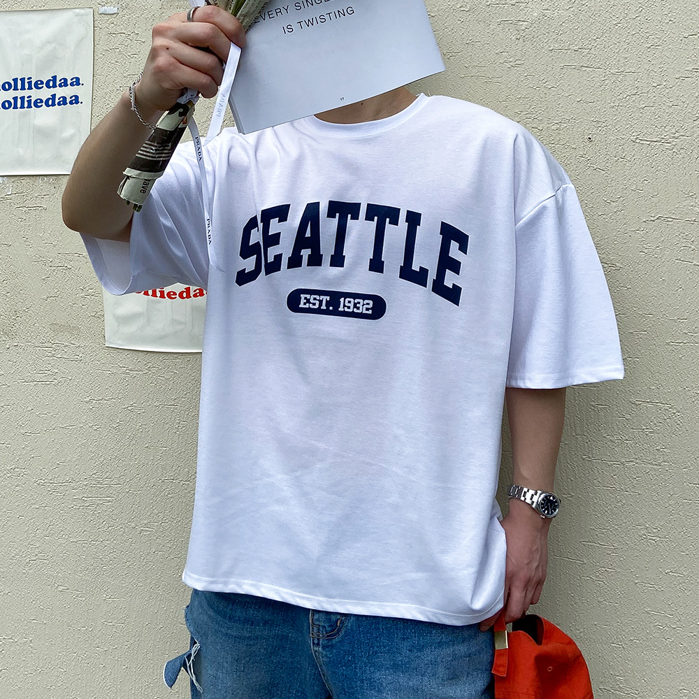 커플반팔티 분또반팔 아이스티셔츠 - 상세 이미지 5