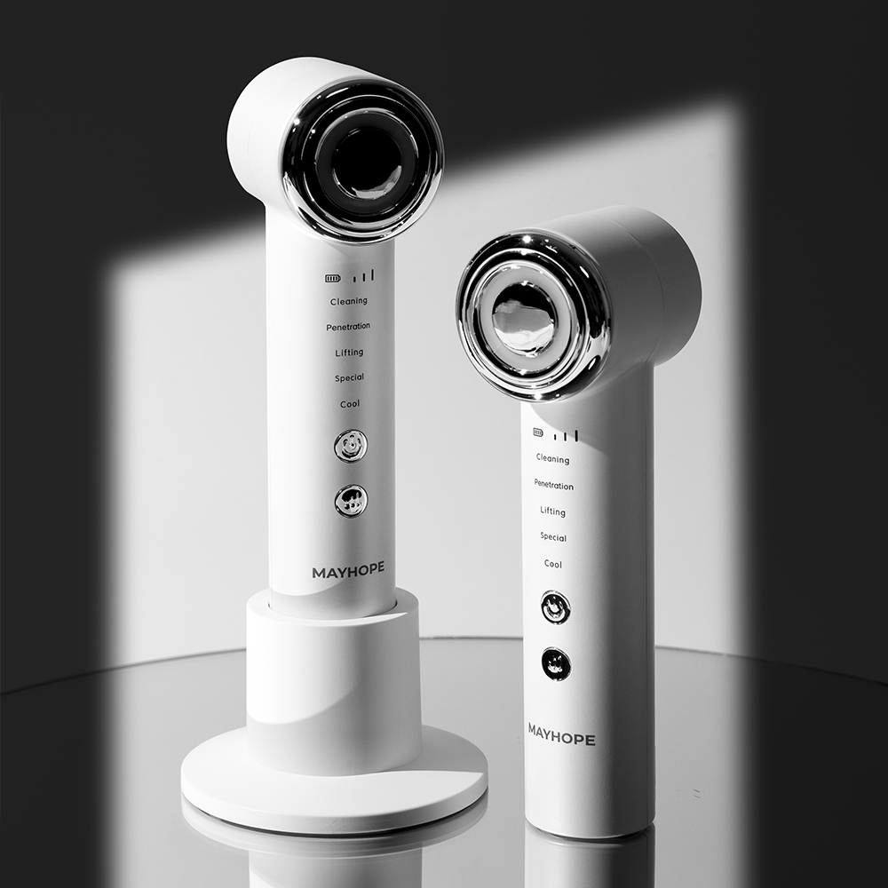 메이홉 갈바닉 고주파마사지기 얼굴 쿨링 피부관리기 뷰티디바이스