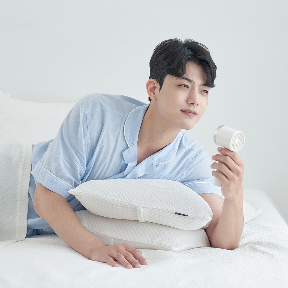 경추베개 낮은 기능성 숙면 경추목베개 에어쿨링베개