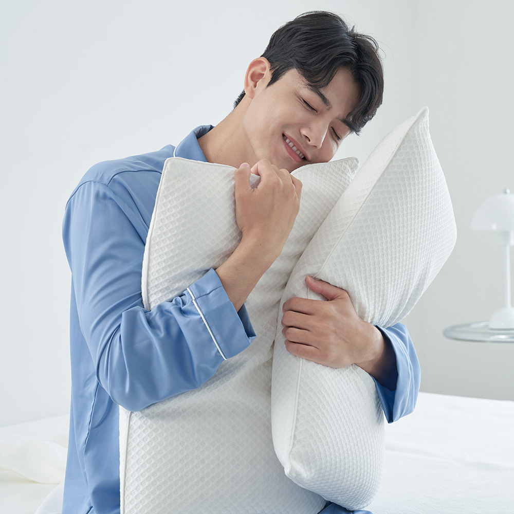 경추베개 낮은 기능성 숙면 경추목베개 에어쿨링베개