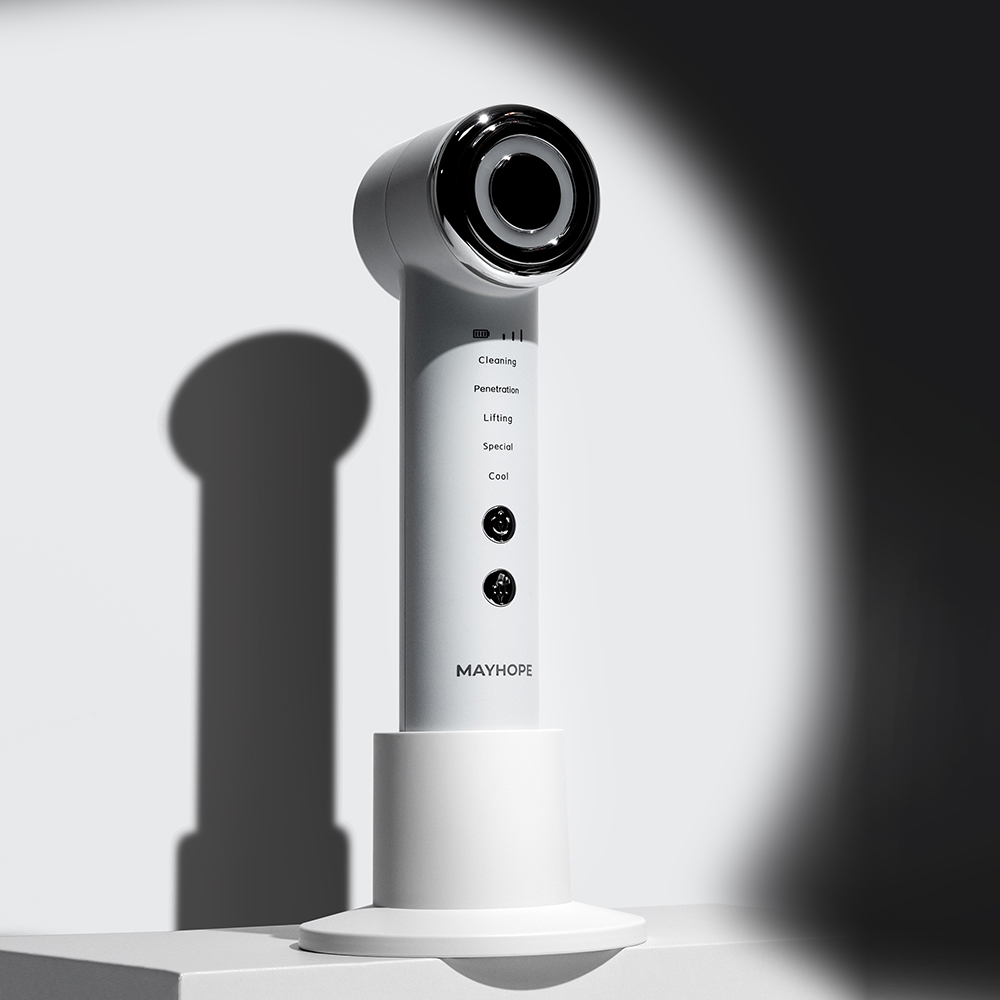 메이홉 갈바닉 고주파마사지기 얼굴 쿨링 피부관리기 뷰티디바이스