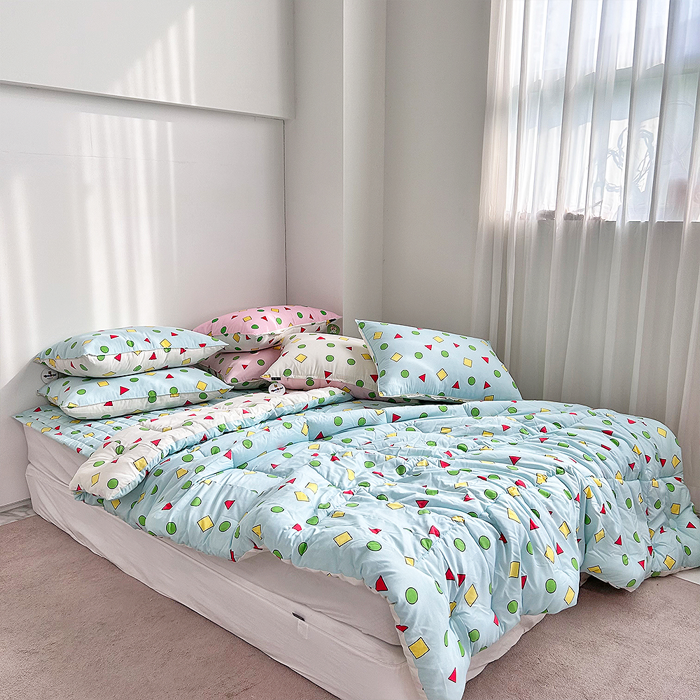 짱구이불 먼지없는 알러지케어이불 슈퍼싱글 퀸 차렵이불 세트구성 가능