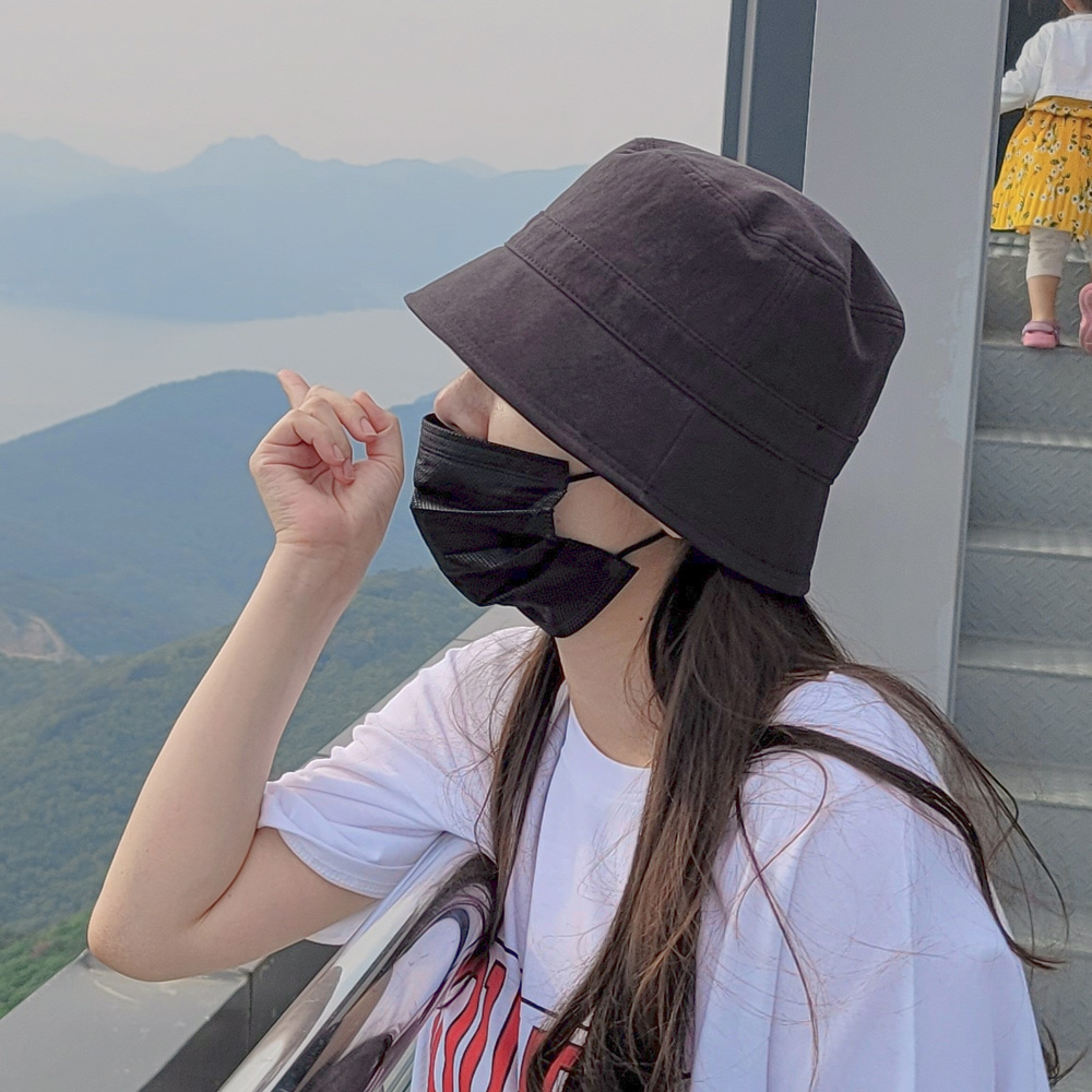 데일리 코튼 베이직 버킷햇 벙거지모자 - 상품 이미지