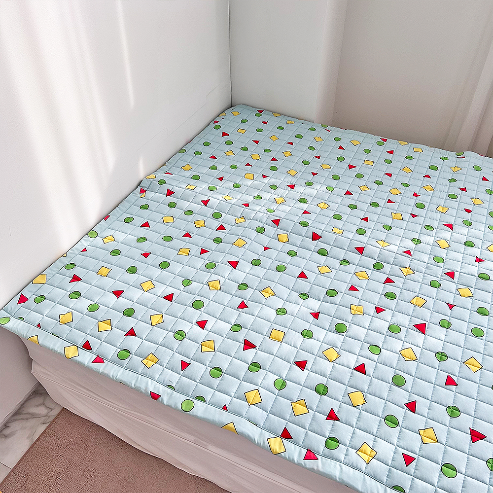 짱구 먼지없는 알러지케어 슈퍼싱글 퀸 침대패드