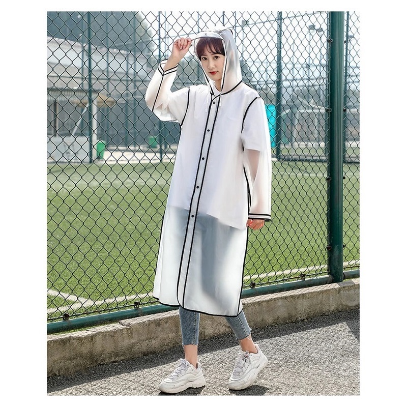 여성 비옷 귀여운 성인 우비 예쁜 여자 장마 옷 - 상세 이미지 2