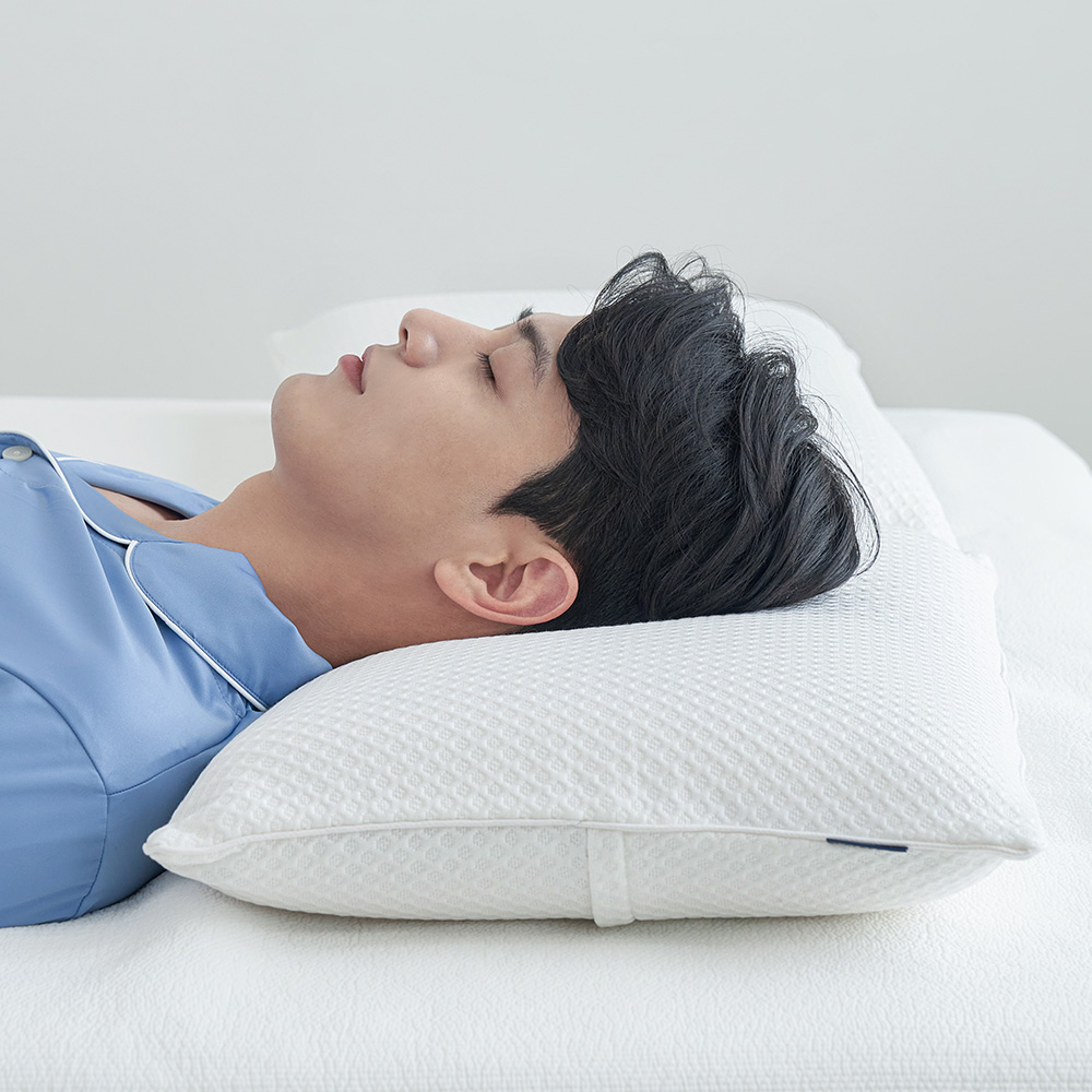 경추베개 낮은 기능성 숙면 경추목베개 에어쿨링베개