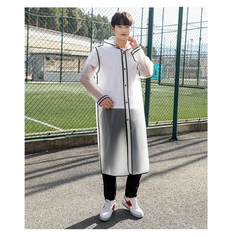 여성 비옷 귀여운 성인 우비 예쁜 여자 장마 옷 - 상세 이미지 3