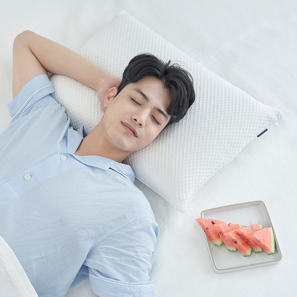 경추베개 낮은 기능성 숙면 경추목베개 에어쿨링베개