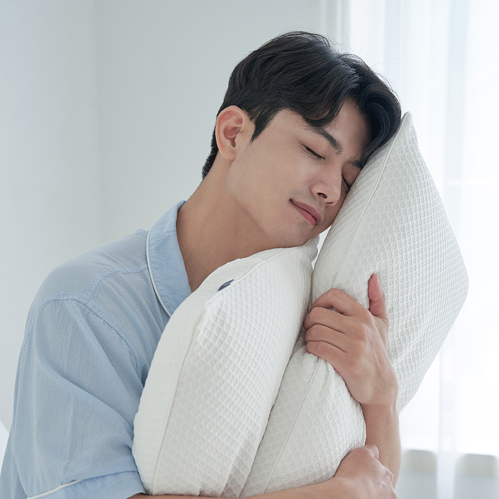 경추베개 낮은 기능성 숙면 경추목베개 에어쿨링베개