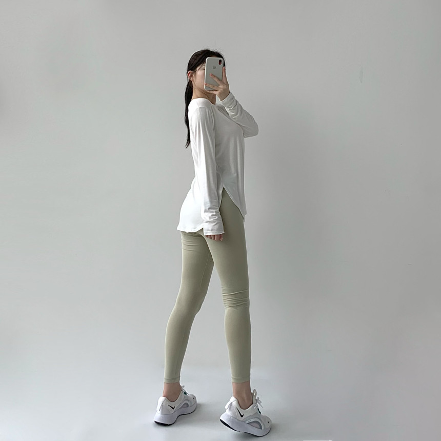 [무료배송]코튼레깅스 면레깅스 필라테스 요가 운동복 레깅스 임부복 임산부 운동 순면 밴딩 트레이닝 상세 이미지 66