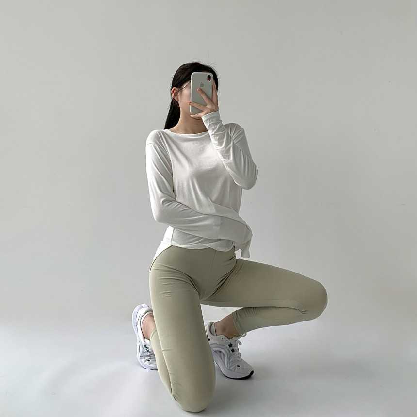 [무료배송]코튼레깅스 면레깅스 필라테스 요가 운동복 레깅스 임부복 임산부 운동 순면 밴딩 트레이닝 상세 이미지 62