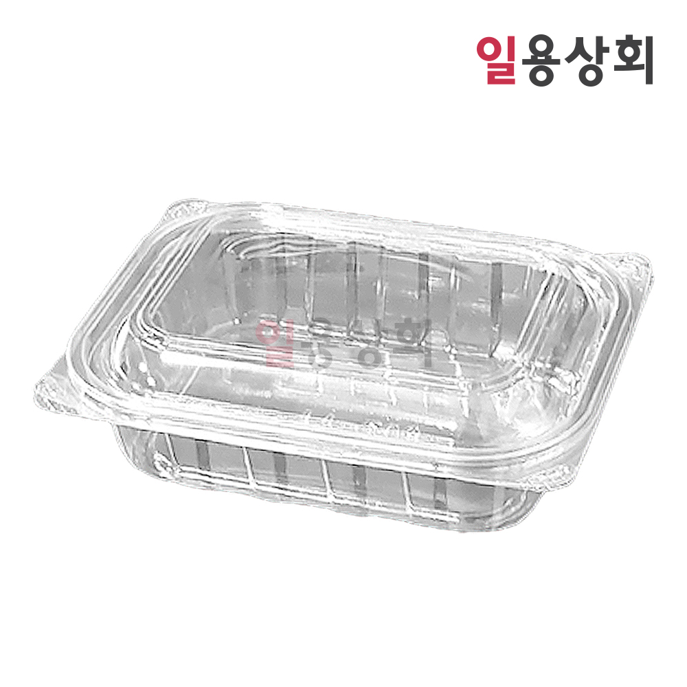 사각 반찬용기 TY-206 투명 600세트 : 일용상회