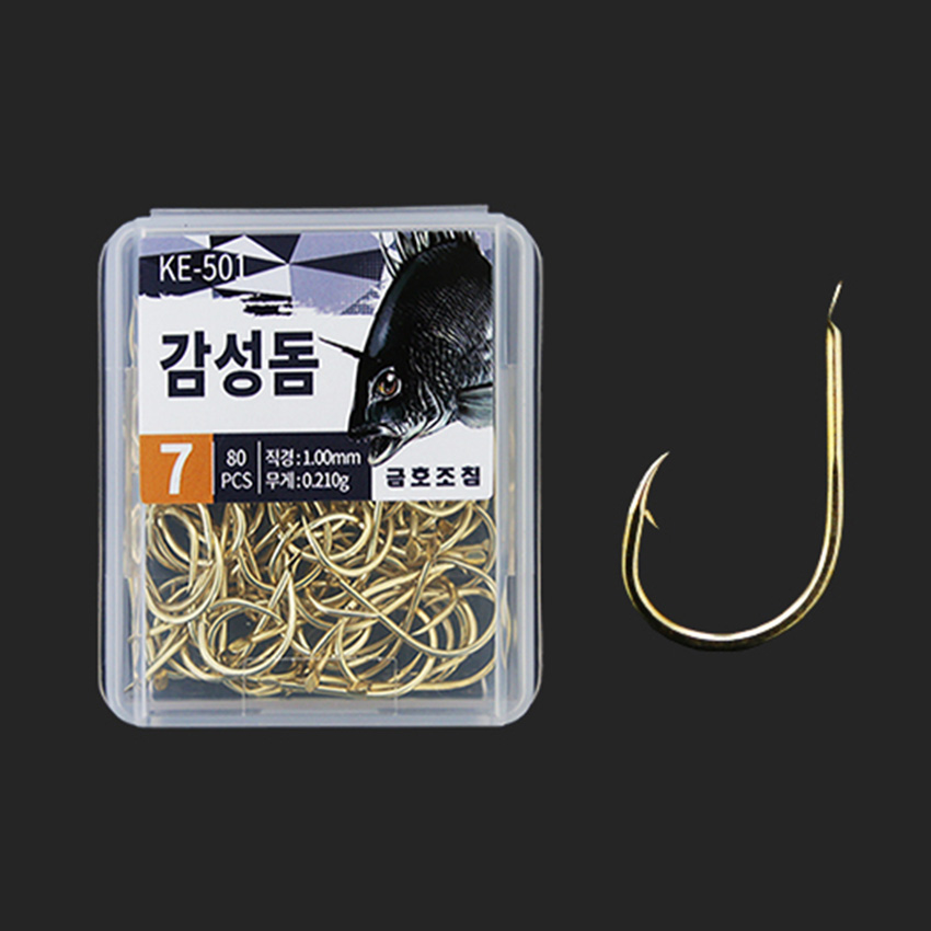 금호 덕용 감성돔 바늘 골드 치누 KE-501 - 상품 이미지