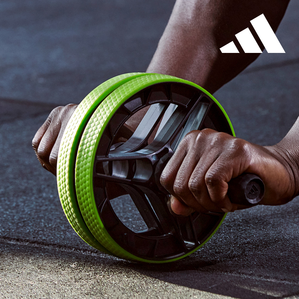 아디다스 퍼포먼스 AB슬라이드 복근운동기구 무소음 휠 코어 롤아웃 슬라이더 퍼펙트 제품 이미지