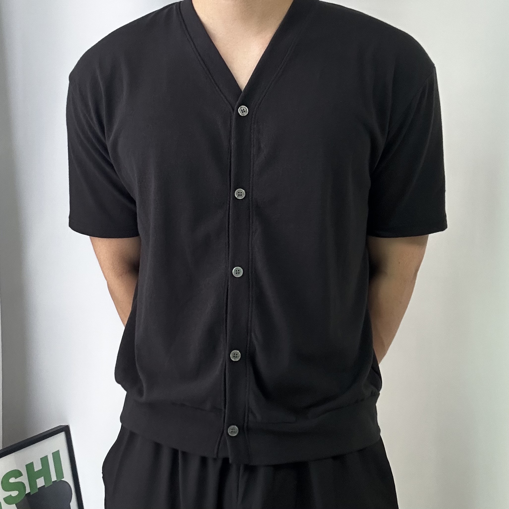 남자반팔가디건 남자여름가디건 이미지 2