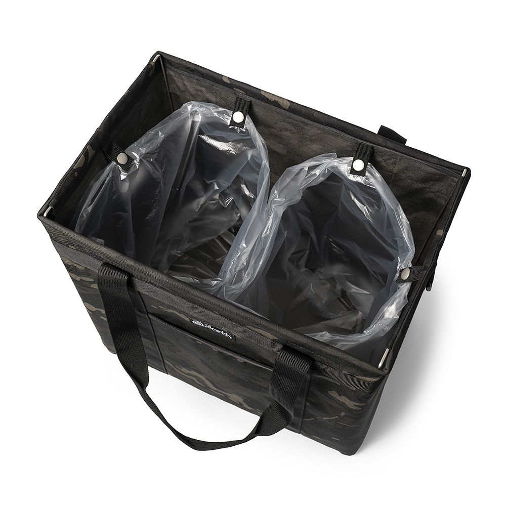 디얼스 코듀라 트래쉬 폴딩백 캠핑쓰레기통 캠핑휴지통 CORDURA Folding Trash Bag - WOODLAND 이미지 8