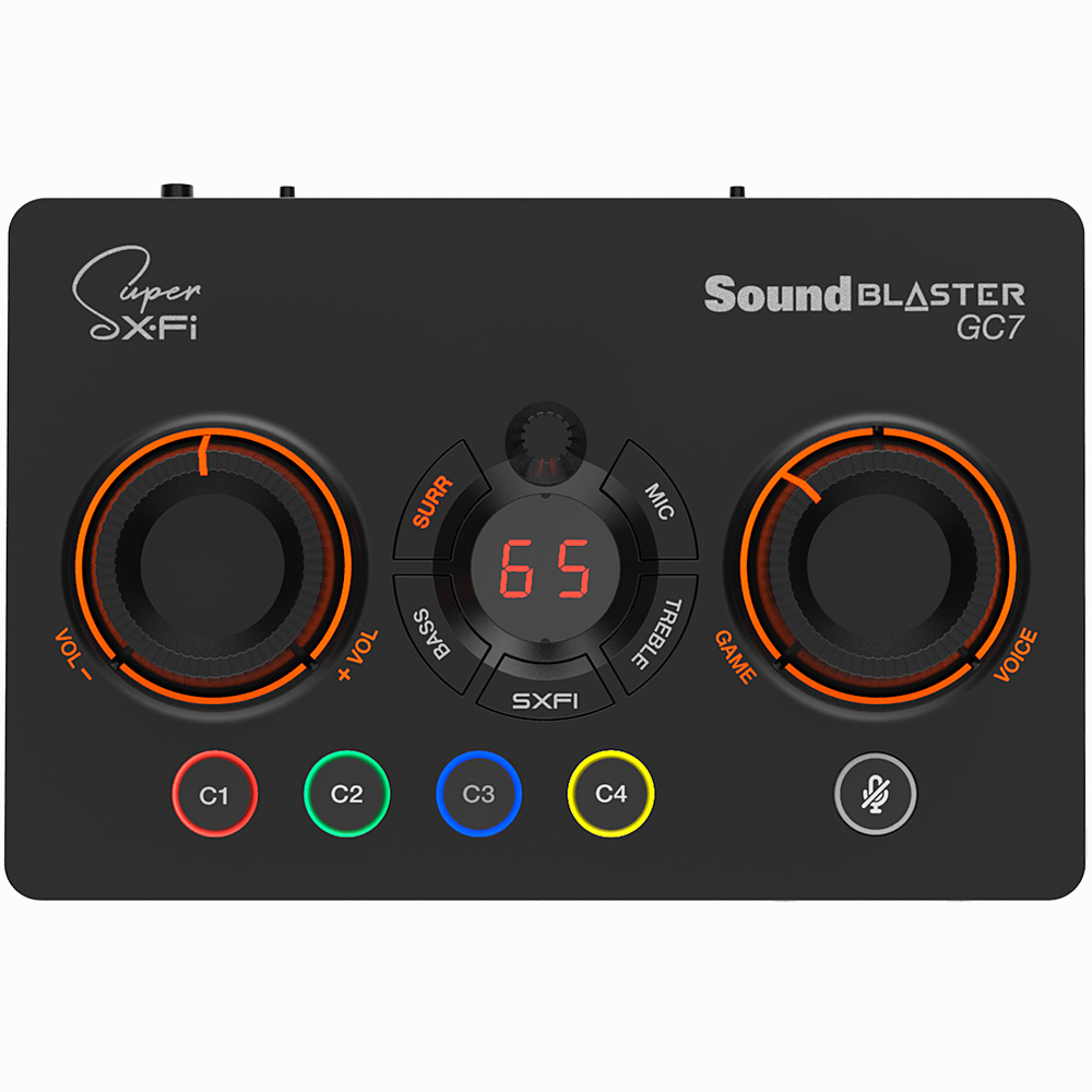 CREATIVE 사운드 블라스터 GC7 외장형 USB 사운드카드