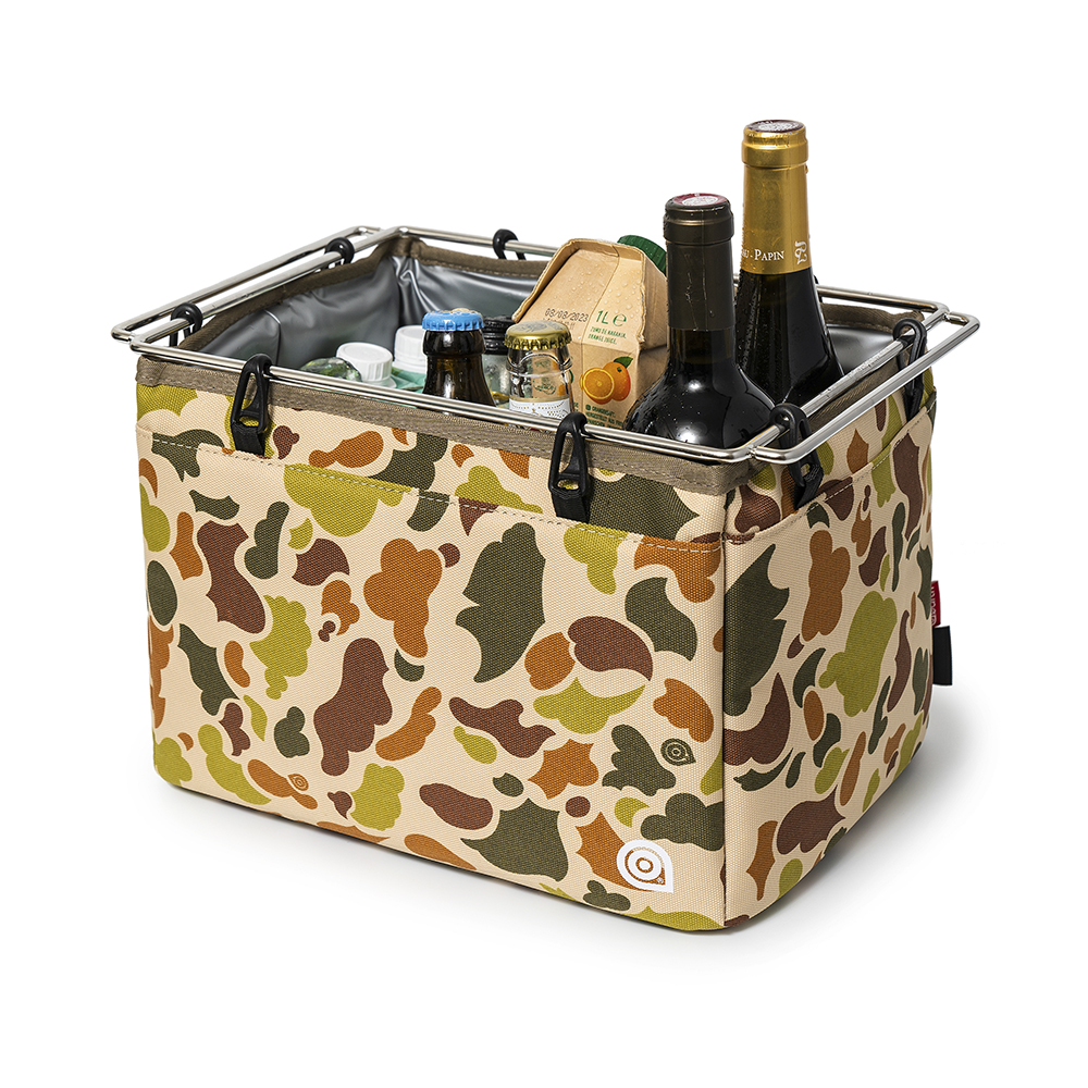 디얼스 코듀라 원유닛 IGT프레임쿨러백 스노우피크호환 보냉백 CORDURA IGT Frame Cooler Bag - DUCK CAMO 이미지 6