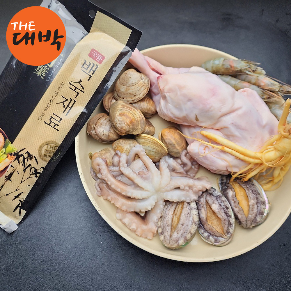 보양식 해신탕 세트 밀키트 낙지 전복 새우 닭 복날음식 이미지 6