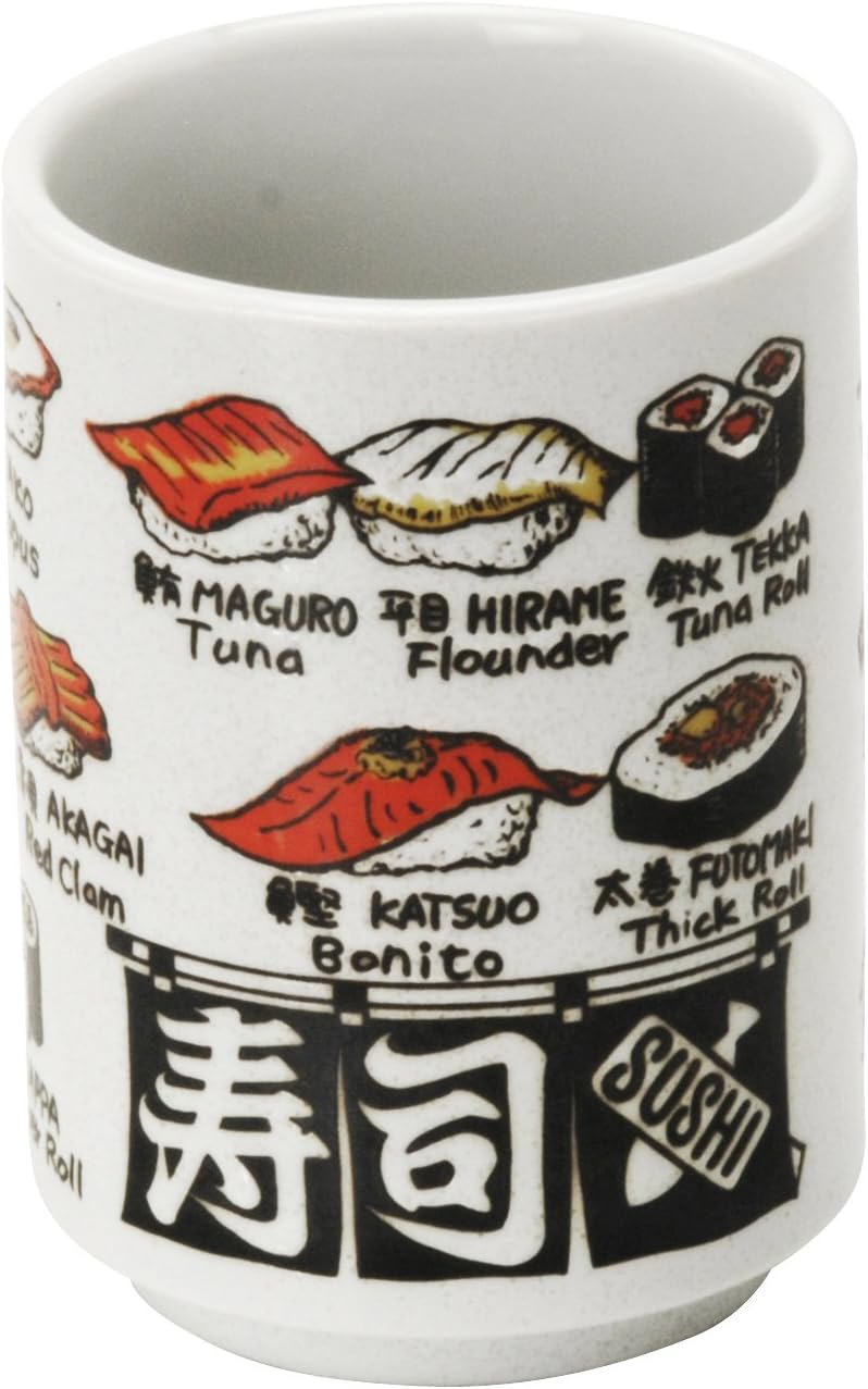 슈가랜드 일본 티컵 머그 찻잔 물컵 280ml 스시(50342) - 상세 이미지 2