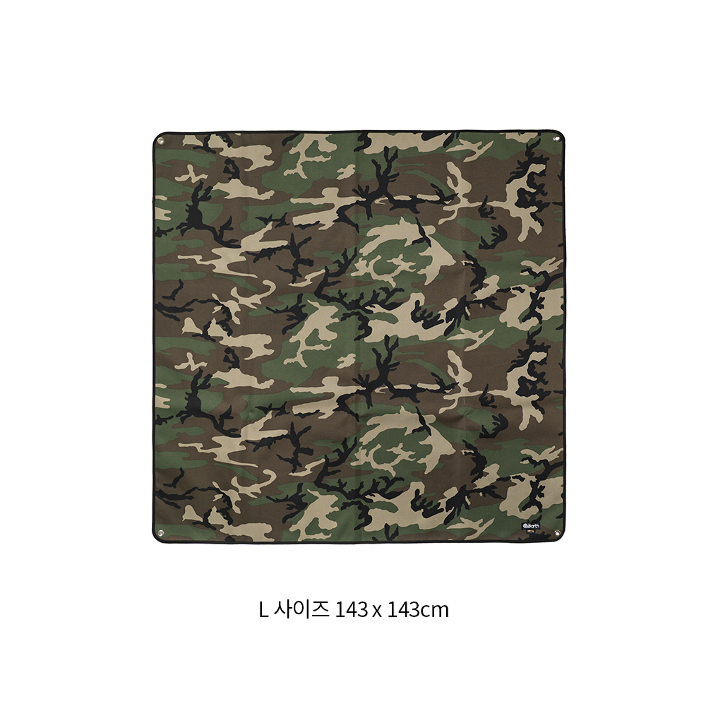 디얼스 코듀라 그라운드시트 필드매트 우드랜드 CORDURA Ground Sheet L - WOODLAND - 상세 이미지 4
