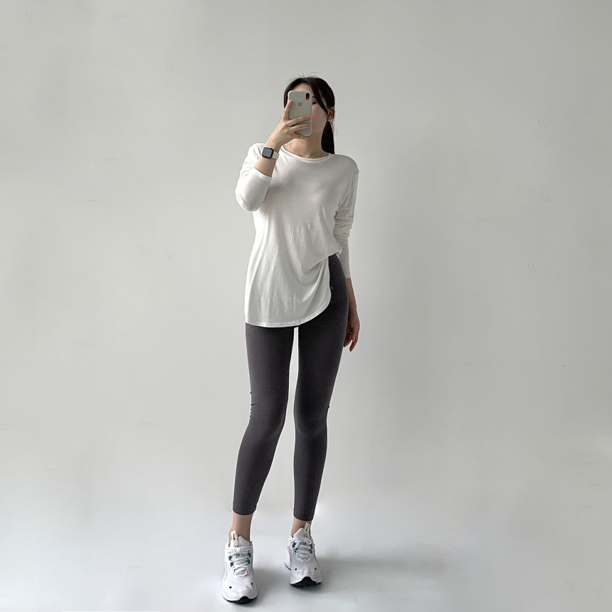 [무료배송]코튼레깅스 면레깅스 필라테스 요가 운동복 레깅스 임부복 임산부 운동 순면 밴딩 트레이닝 상세 이미지 91