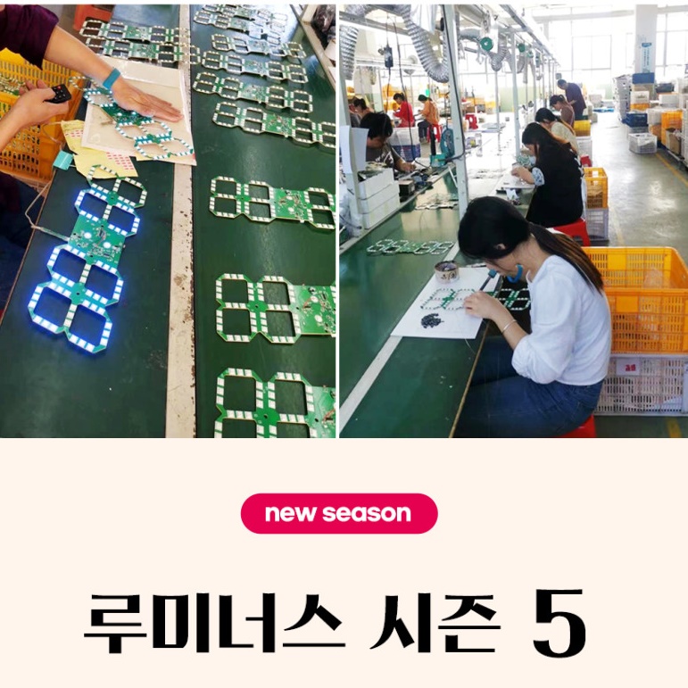 대형전자시계 개업축하시계 선물용 사무실용벽시계 - 상세 이미지 2