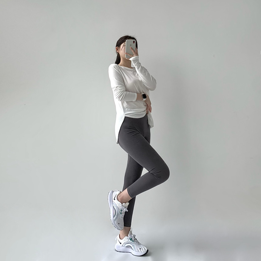 [무료배송]코튼레깅스 면레깅스 필라테스 요가 운동복 레깅스 임부복 임산부 운동 순면 밴딩 트레이닝 상세 이미지 89