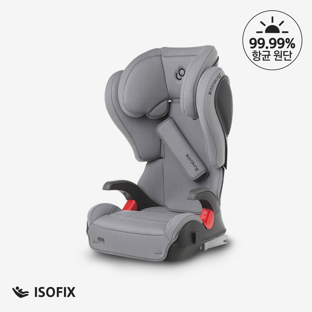 순성 제나주니어 플러스 카시트 (ISOFIX) 색상선택 / 컵홀더+킥매트 - 상세 이미지 3