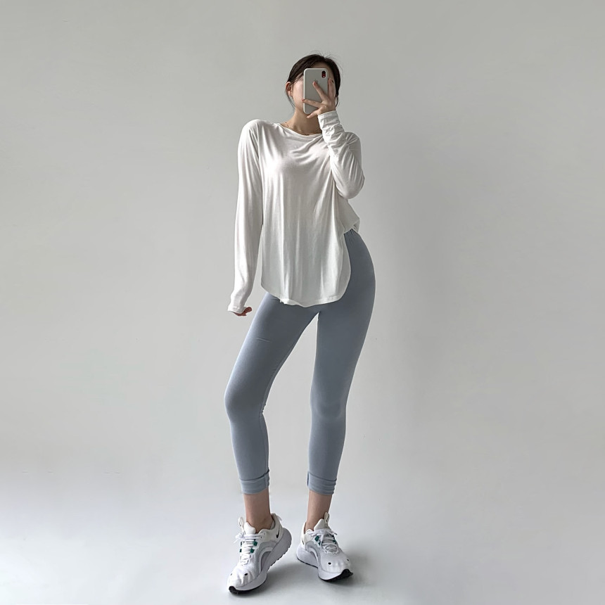 [무료배송]코튼레깅스 면레깅스 필라테스 요가 운동복 레깅스 임부복 임산부 운동 순면 밴딩 트레이닝 상세 이미지 77