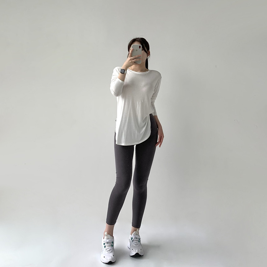 [무료배송]코튼레깅스 면레깅스 필라테스 요가 운동복 레깅스 임부복 임산부 운동 순면 밴딩 트레이닝 상세 이미지 90