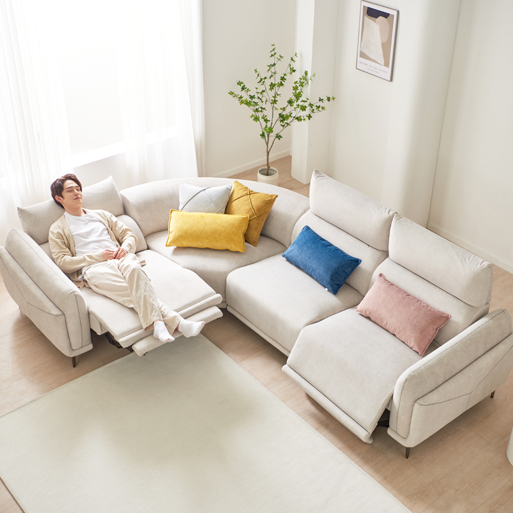 서광퍼니처 주드 3인 4인 5인 코너형 블루투스 홈바 전동 리클라이너소파 sk