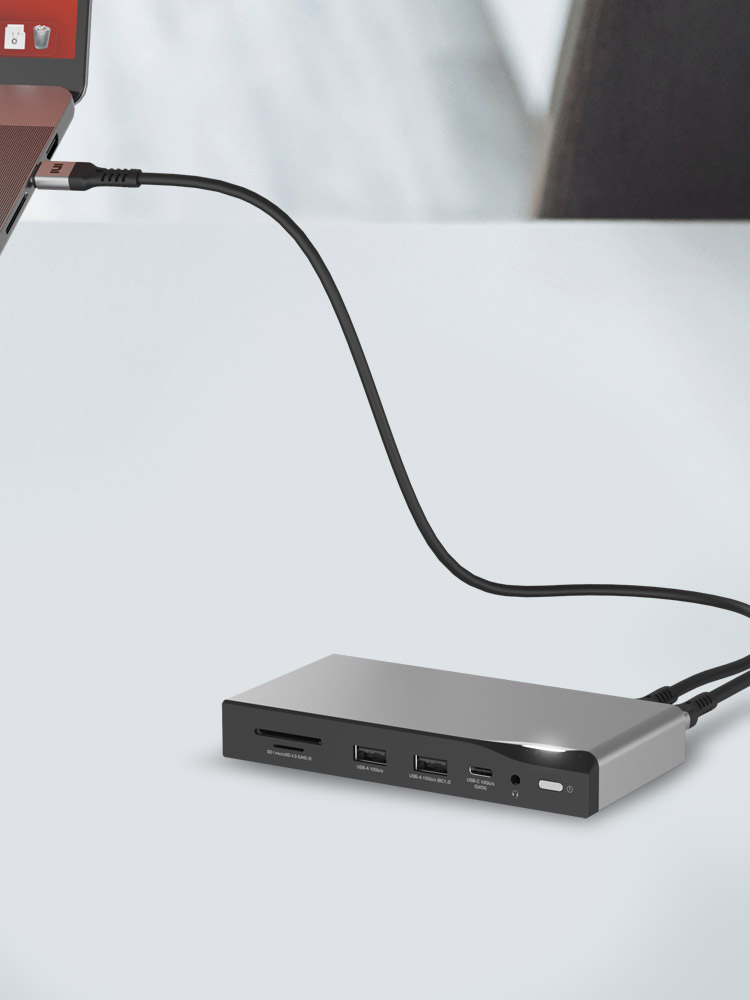 USB C타입 12in1 멀티허브 독 MH610 - 상세 이미지 4