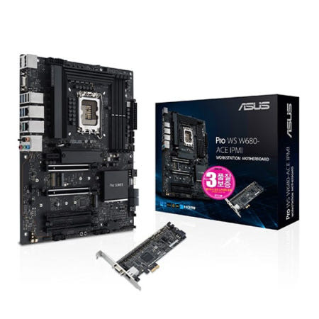 ASUS PRO WS W680-ACE IPMI STCOM 인텔 1700 소켓 메인보드