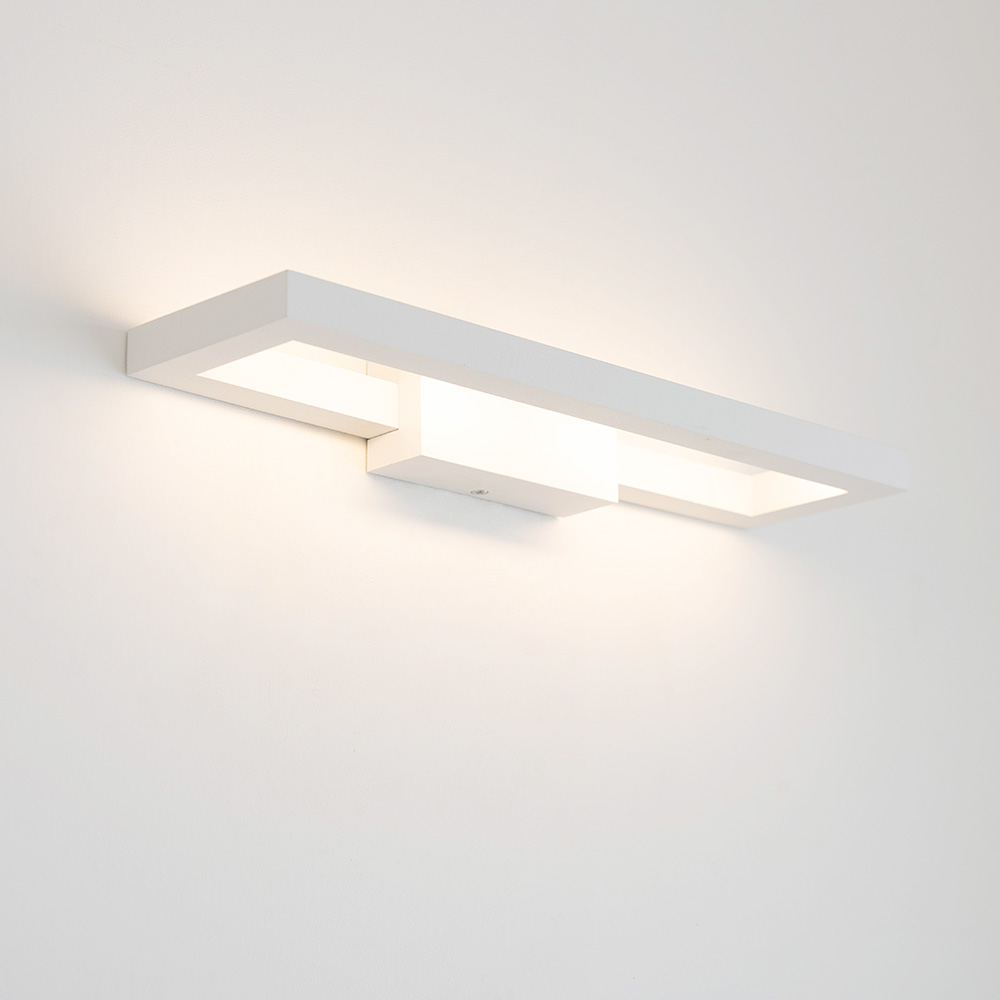 LED 벽등 벽조명 루인 사각 8W 카페 매장 거실 실내 인테리어 조명 - 상품 이미지