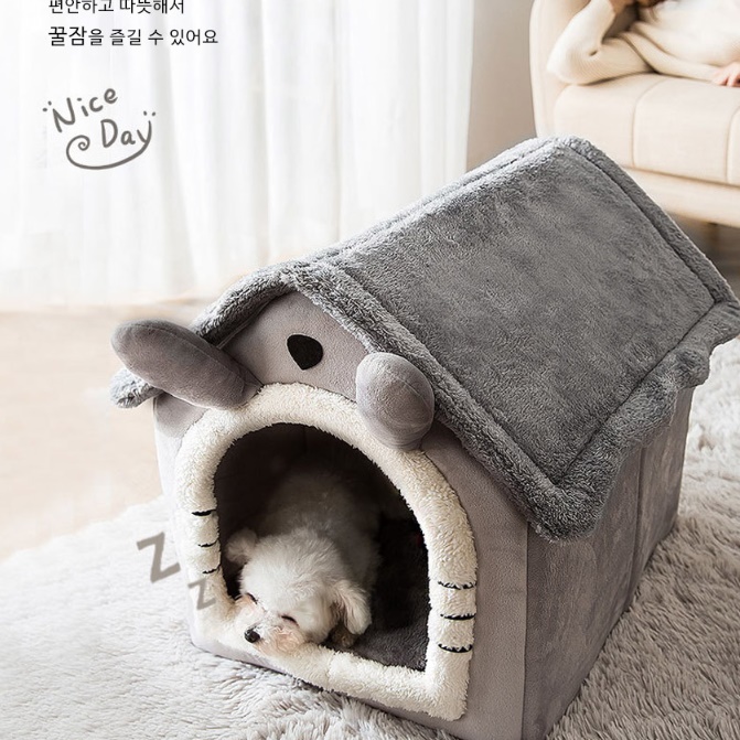 조립식 강아지집 새끼 강아지 겨울집 개집 만들기