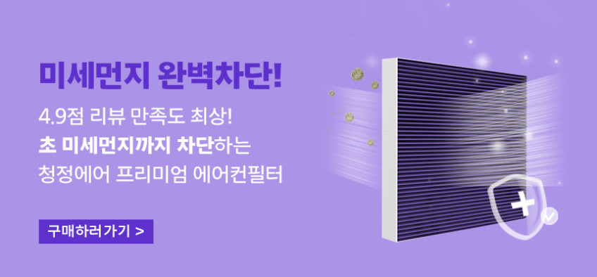 공식 필립스 고퓨어 차량용 공기청정기 필터 모음 판매처 상세 정보 이미지 3