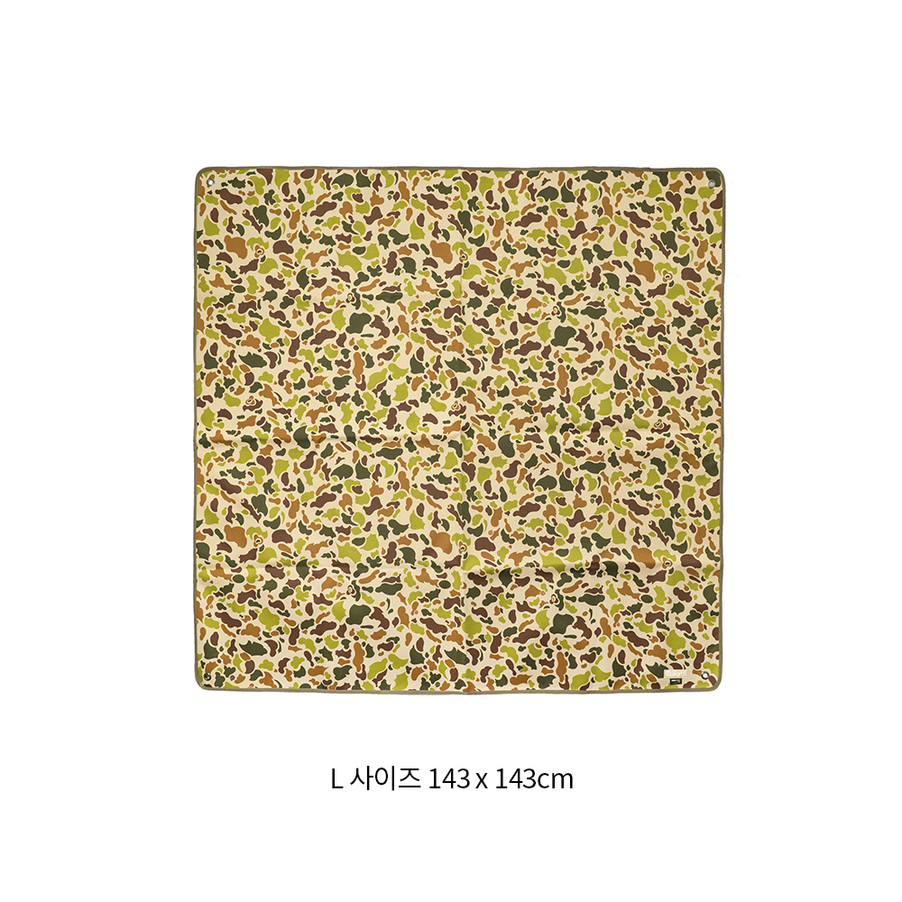 디얼스 코듀라 그라운드시트 필드매트 캠핑매트 덕카모 CORDURA Ground Sheet L - DUCK CAMO - 상세 이미지 4