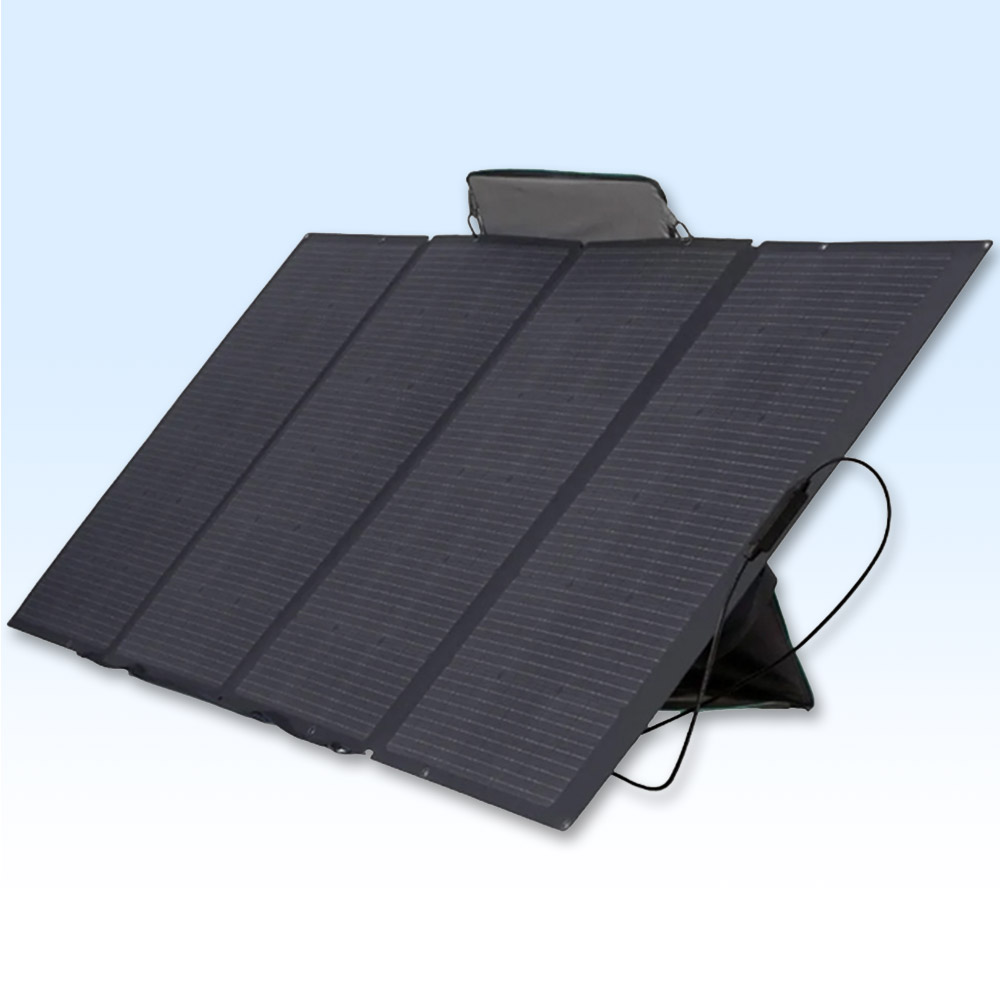 에코플로우 파워뱅크 태양광패널 400W 차박 캠핑카 캠핑 캠핑용품