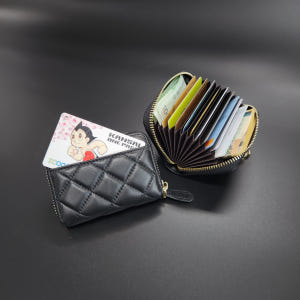 천연양가죽 아코디언 카드지갑 NFC 중복인식방지 특허(BRO-7) 솔직 후기 | 실사용자 리뷰 분석 - 상품 이미지 1