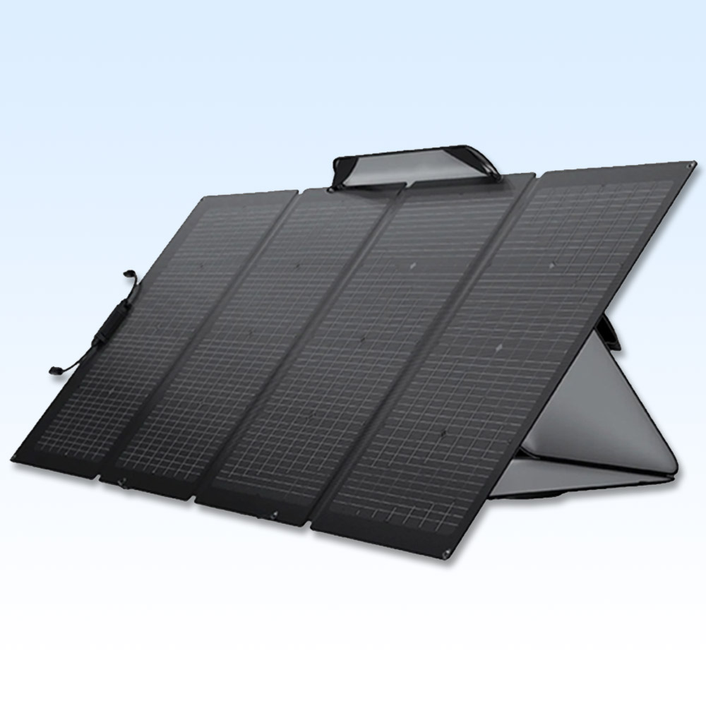 에코플로우 파워뱅크 태양광패널 220W 차박 캠핑카 캠핑 캠핑용품