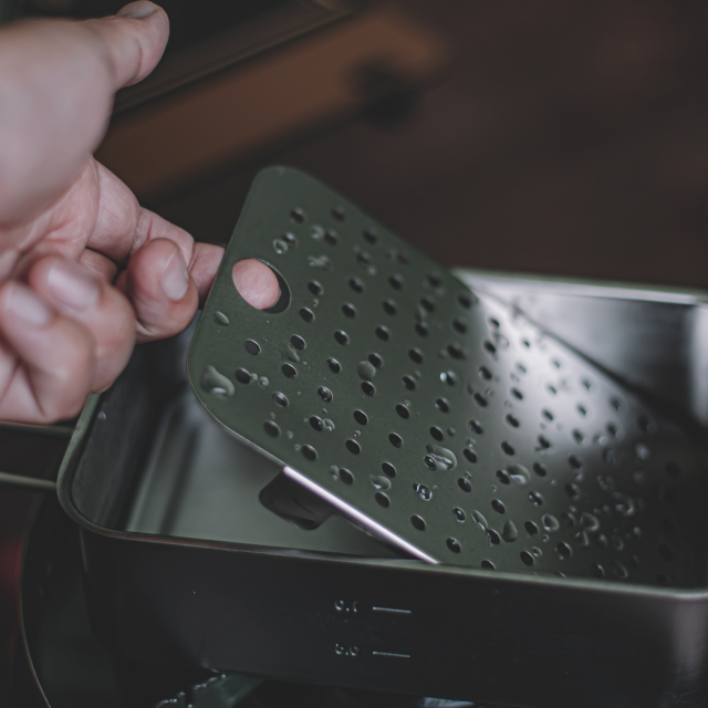 키녹스 반합 캠핑 냄비 군용 스텐 사각 국산