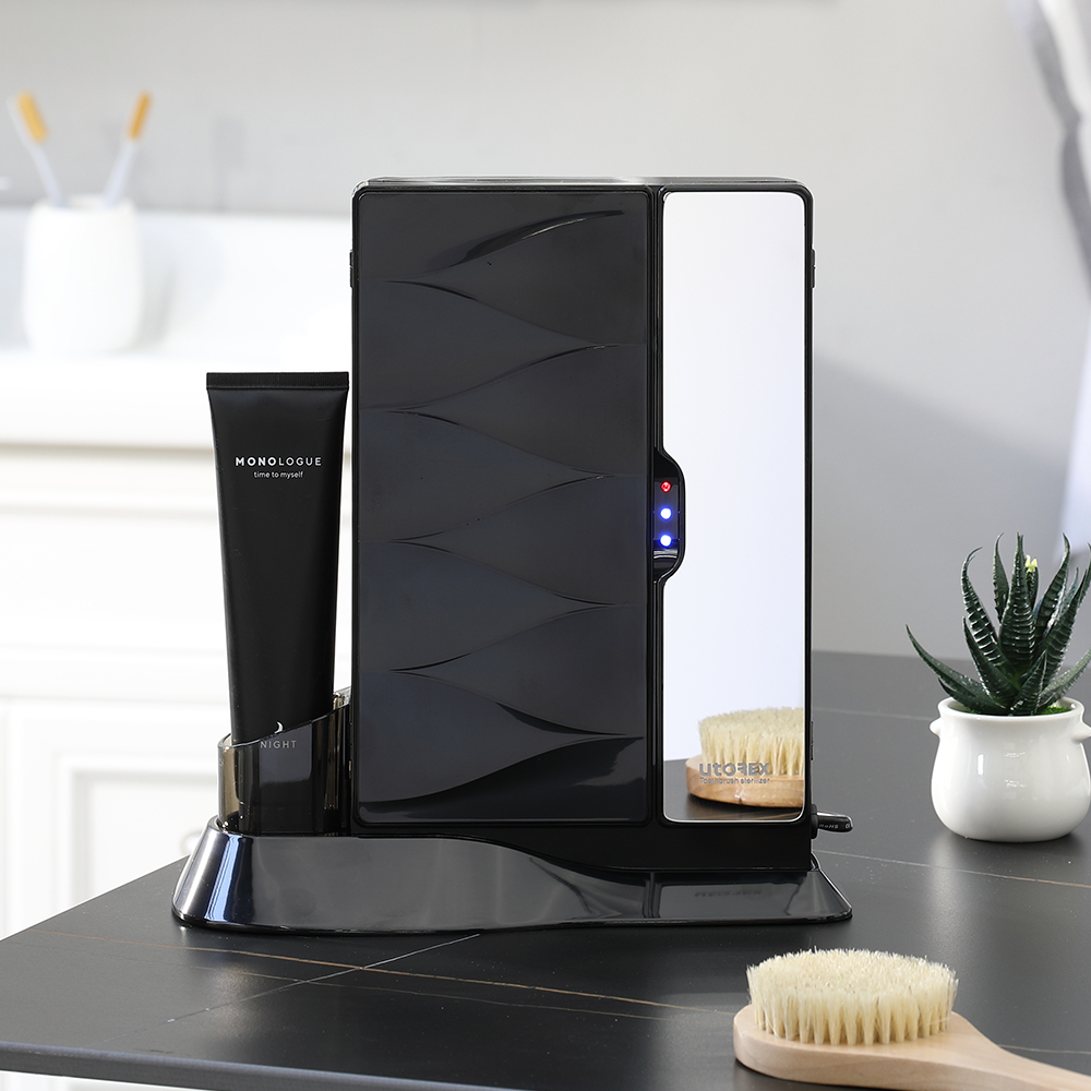 유토렉스 가정용 전신형 칫솔살균기 24시간 75도 히팅 건조 살균 면도기살균기